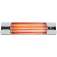 Vortice 70007 - Calefactor infrarrojo THERMOLOGIKA DESIGN blanco
