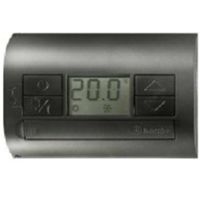 Thermostat d'ambiance mural noir 1T.31