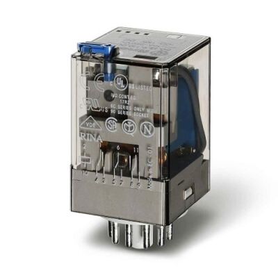 Industrial relay 3NO/NC 048V DC 10A 60.13