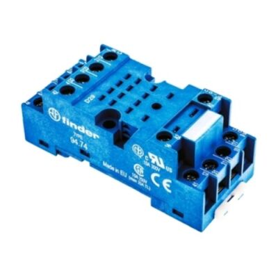 Socket for 4NO/NC industrial relay for 55.34