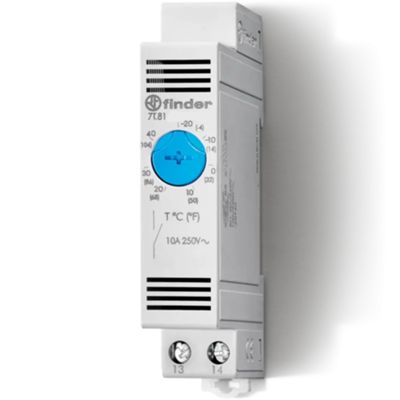 Thermostat à panneau pour ventilation