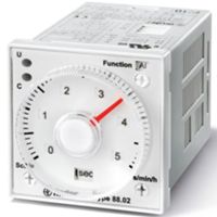 Relais temporisé multifonction et multitension 88.02