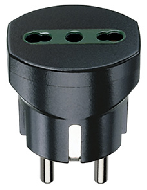 German to black bypass adapter