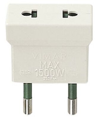 White Italy / USA adapter