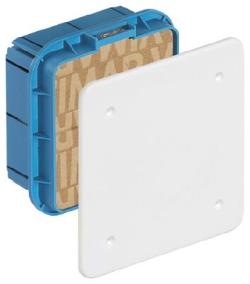 Vimar V70001 - scatola da incasso muratura con coperchio 92x92