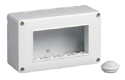 Isoset - IP40 4-seater container for Plana Eikon and Arke
