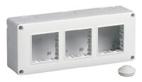 Isoset - contenitore 6 posti IP40 per Plana Eikon e Arke