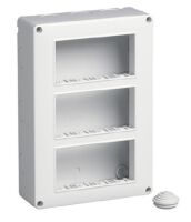 Isoset - Contenedor IP40 de 12 plazas para Plana Eikon y Arke