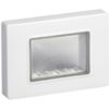 Arke Eikon Plana - supporto con placca 3 posti bianco IP55