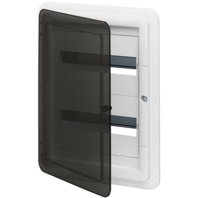 Vimar V53124 - Cuadro eléctrico de empotrar 24M ahumado V53