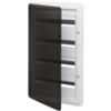 Vimar V53172 - flush-mounted switchboard 72M smoked V53