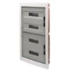 Gewiss GW40611 - Cuadro de distribución de empotrar 72M 40 CDKI