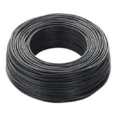 H03VV-F 2X0,75 cable negro