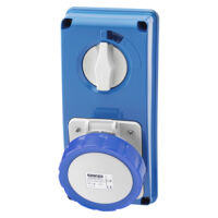 Presa interbloccata 2P+T 16A 230V 6H senza fondo 67 IB