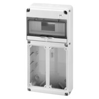 Panel modular vacío 10M 2 IB 16/32A IP65