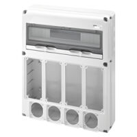 Quadro vuoto componibile 20M 4 IB 16/32A IP65