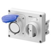 Presa interbloccata 2P+T 16A 230V 6H senza fondo 44 IB