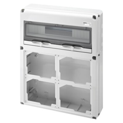 Panel modular vacío 20M 4 IB 16/32A CBF IP65