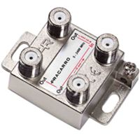 Fracarro 280716 - Distribuidor de TV de 2 salidas, 18 dB F, conector DE2-18