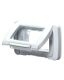 3 GANG CLOUD WHITE IP55 PLATE TOP SYS