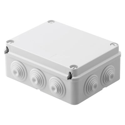 Gewiss GW44007 - caja de conexiones con prensaestopas 190x140x70