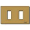 Vimar 08636.BR - placa de bronce de 2 plazas