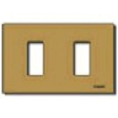 Vimar 08636.BR - assiette 2 places en bronze