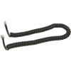 Fanton 21341 - 4.8m 4-wire black telephone extension cable