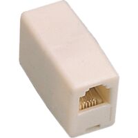 Fanton 22330 - Coupleur téléphonique 6 pôles 4 contacts ivoire