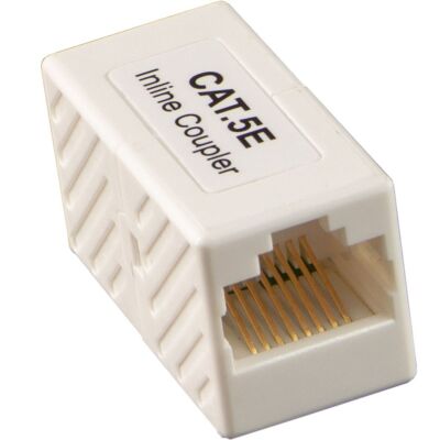 Fanton 23738 - accoppiatore RJ45 Cat.5 bianco