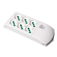 Fanton 410320 - multiprise avec 6 prises P40 sans câble blanc