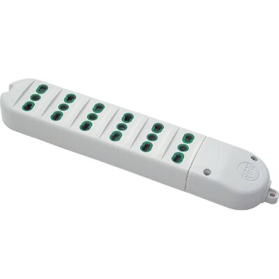 Fanton 41042 - power strip with 6 sockets P17/11 without white cable