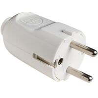 Fanton 80070 - enchufe alemán / francés blanco