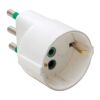 Fanton 82130 - adaptador con enchufe italiano 16A, blanco