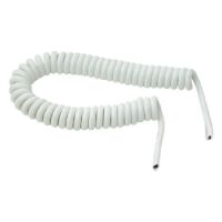 Cable extensible de 5 metros. 3x1.5 blanco