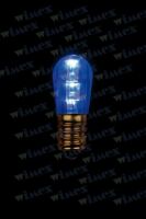 LineaLED - lampada led goccetta blu E14 0.24W 12/14V AC/DC per luminarie