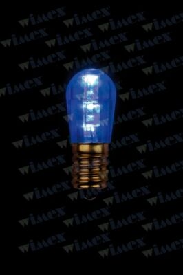 LineaLED - lampada led goccetta blu E14 0.24W 12/14V AC/DC per luminarie
