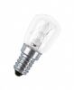 Lámpara incandescente tubular transparente E14 15W 230V para frigoríficos ESPECIALES