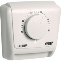 Thermostat d'ambiance mural KLIMA 3 blanc