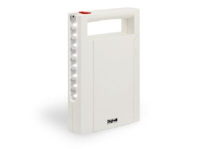Lanterna portatile d'emergenza ricaricabile bianca IlluminaLED