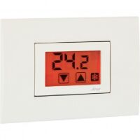 Termostato ambiente empotrado AROS 230 blanco