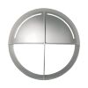 Goccia 2214NE - JACK ceiling light with round black ribbed mask
