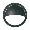 Goccia 2215NE - JACK ceiling light with round eyelid mask in black