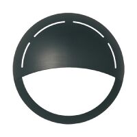 Goccia 2215NE - plafoniera JACK maschera palpebra tonda nero