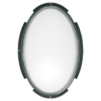 Goccia 2241NE - plafoniera JACK corpo ovale E27 75W nero