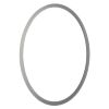 Goccia 2263SI - JACK ceiling light with silver oval ring mask