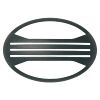 Goccia 2267NE - JACK mask ceiling light with black oval slits