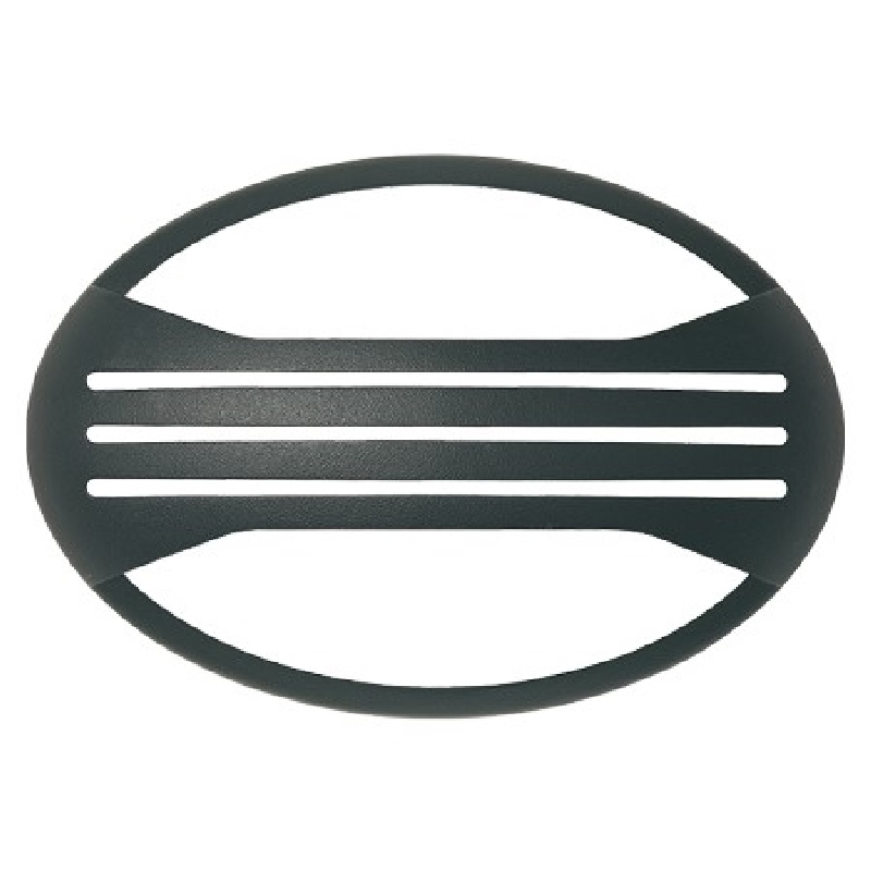 Goccia 2267NE - Lámpara de techo JACK Mask con ranuras ovaladas en negro