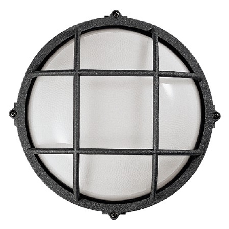 MARINA round ceiling light with 100W graphite grid