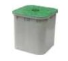 Pole holder 250 x 250 with green cover